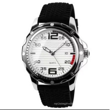 Guangzhou Watch Manufacture Quartz Silicon Strap Watch